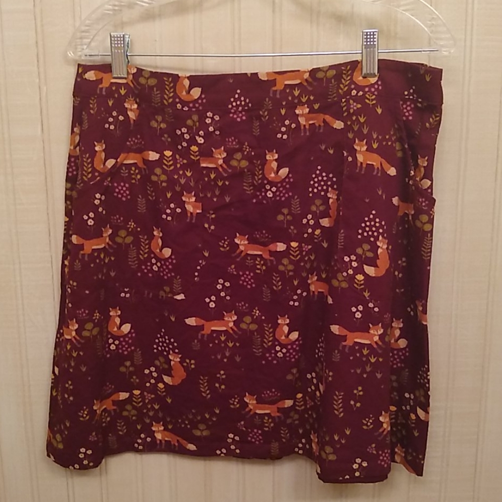 Fine Corduroy Princess Highway Fox Skirt